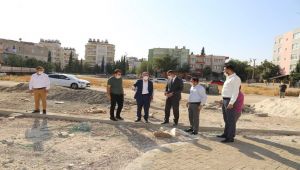 Başkan Kılınç, park projesini yerinde inceledi