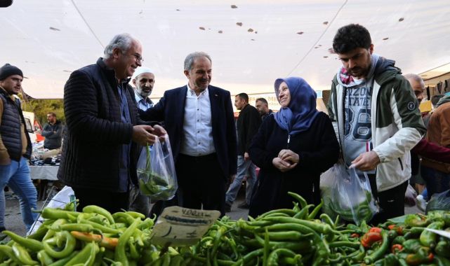 Başkan Kılınç, Pazar Esnafını Ziyaret Etti