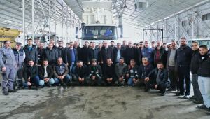 Başkan Kılınç, Personeliyle Bir Araya Gelmeye Devam Ediyor