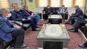 Başkan Kılınç, Şehir İçi Minibüs Kooperatifi Başkanlarıyla bir araya geldi