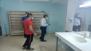 Başkan Kılınç, spor kompleksinde incelemelerde bulundu