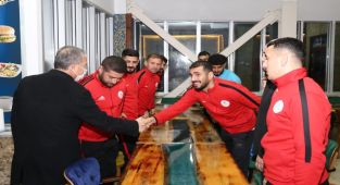 Başkan Kılınç, Süper Lig liderini ağırladı