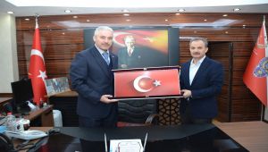 Başkan Kılınç’tan, Emniyet Müdürü Ergüder’e Nezaket Ziyareti
