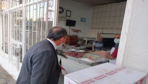 Başkan Kılınç’tan, Eski Kahta Caddesi esnafına ziyaret