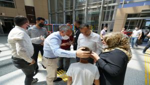 Başkan Kılınç’tan hasta ve hasta yakınlarına moral ziyareti