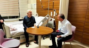Başkan Kılınç’tan hastalara moral ziyareti