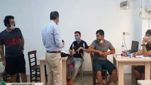 Başkan Kılınç’tan Hayathanem Kütüphane Kitap Kafeye ziyaret