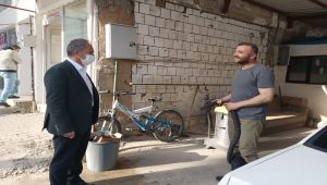 Başkan Kılınç'tan iftar öncesi esnafı ziyareti