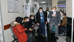 Başkan Kılınç'tan, sağlık personeli ve eczacılara ziyaret