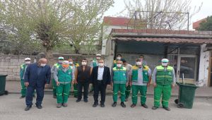 Başkan Kılınç’tan temizlik personeline teşekkür ziyareti