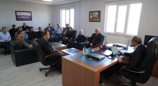 Başkan Kılınç, Teknik personelle istişarelerde bulundu