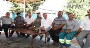 Başkan Kılınç, Temizlik işleri personeliyle bir araya geldi