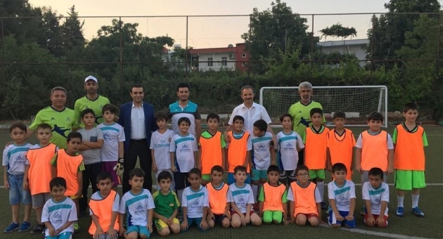 Başkan Kılınç, Yaz Spor Okulu Öğrencileriyle Bir Araya Geldi