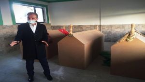 Başkan Kılınç, yenilenen Yediyaman Türbesi'ni inceledi