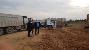 Başkan Kılınç yol genişletme çalışmalarını inceledi