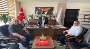 Başkan Kıymaz'dan Başhekim Şirik'e hayırlı olsun ziyareti
