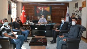 Başkan Şahin'den İl Emniyet Müdürü Ergüder'e ziyaret