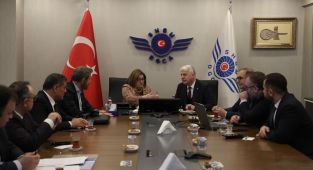 Başkan Şahin Gazi Kentin yeni projeleri için görüşmeler yaptı