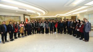 Başkan Şahin, “Her Zaman Birlikte” Projesi Kapsamında Öğrencilerle Buluştu