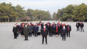 Başkan Şahin'in 100’üncü yıl etkinlikleri kapsamında ilk durağı Anıtkabir oldu