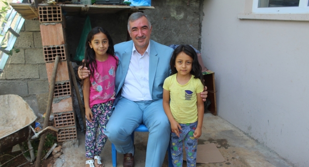 Başkan Turanlı'dan Gazeteci Kamış'ın Ailesine Ziyaret