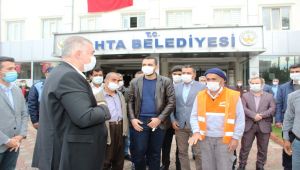 Başkan Turanlı, Koronavirüs tedavisinin ardından görevine başladı