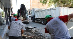 Başkan Turanlı: Yol bakım ve onarım çalışmalarımız aralıksız devam ediyor