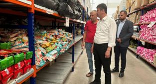 Başkan Tutdere Adıyaman’daki sosyal marketleri inceledi
