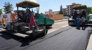 Başkan Tutdere Alitaşı Mahallesi’nde asfalt çalışmalarını inceledi