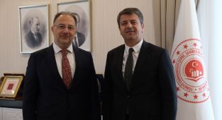 Başkan Tutdere, Bakan Yardımcısı Gürgen’i ziyaret etti