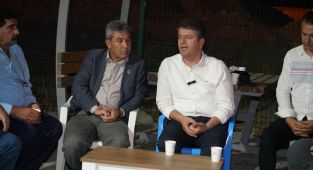 Başkan Tutdere, Muhtarlarla Çiğköfte ikramında buluştu