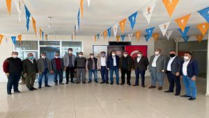 Başkan Yıldırım’dan İlçe Başkanı Yeni’ye ziyaret