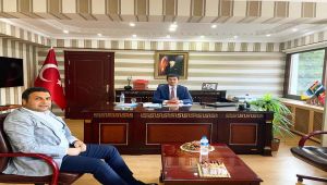 Başkan Yıldırım'dan Kaymakam Ayrancı'ya hayırlı olsun ziyareti