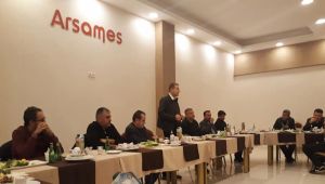 Başkan Yıldırım, futbolcularla bir araya geldi