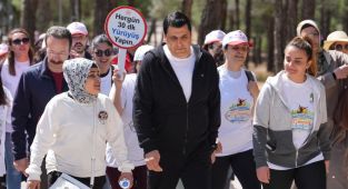 Başkan Yılmaz, Sağlıklı Yaşamı teşvik etmek için yürüdü