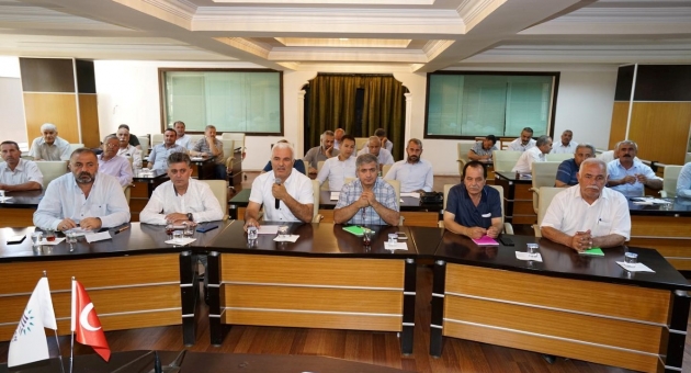 Belediye Yönetimi ve Muhtarlar İstişare Toplantısında Buluştu