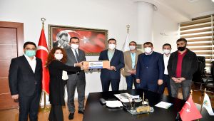 Berberler Ve Kuaförler Esnaf Odasından Başkan Gürkan’a Teşekkür Ziyareti