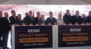 Besni Adalet Sarayı’nın temeli atıldı