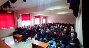 Besni'de çiftçilere yüzde 50 hibe bilgilendirmesi yapıldı