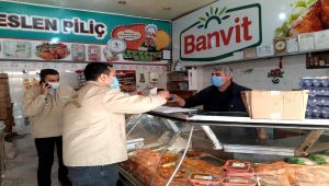 Besni'de gıda denetimi devam ediyor