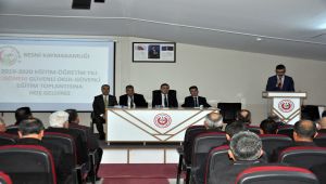 Besni’de “Güvenli Okul-Güvenli Eğitim” Toplantısı