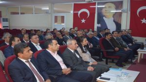 Besni’de Müdürler Toplantısı Yapıldı