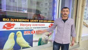 Besni’de Petshopta Şehit Çocuklarına Her Şey Ücretsiz - Videolu Haber