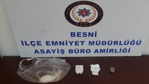 Besni'de uyuşturucu operasyonu: 1 gözaltı