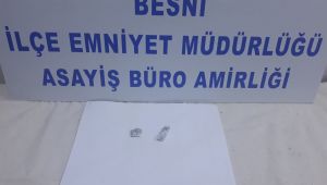 Besni’de uyuşturucu operasyonu: 2 gözaltı