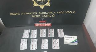 Besni'de uyuşturucu operasyonuna 5 gözaltı