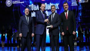 Besnili Prof. Şahin TÜBİTAK Bilim Ödülünü Aldı