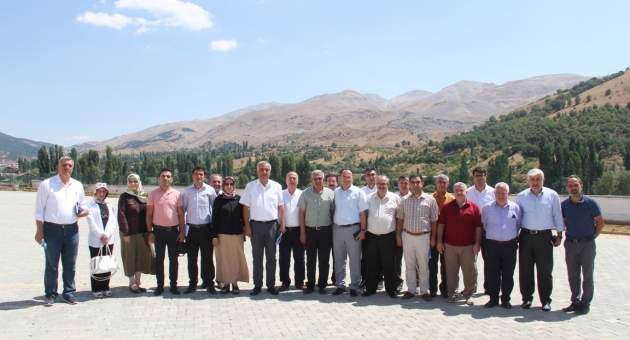 Bilgi Alışverişi Toplantısı Çelikhan'da Düzenlendi