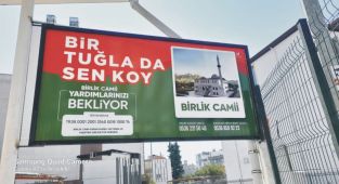 Birlik camisi hayırseverlerin desteğini bekliyor