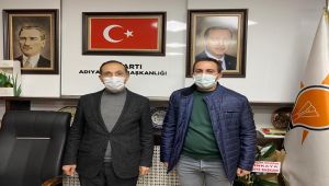 Burak Alkuş'tan Başkan Dağtekin'e ziyaret